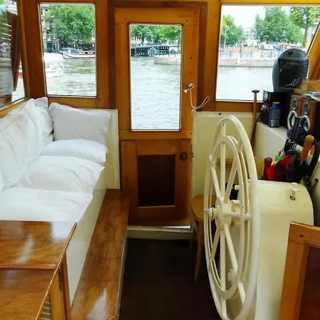 Apartamento Warm Art Deco Houseboat Amstel River
