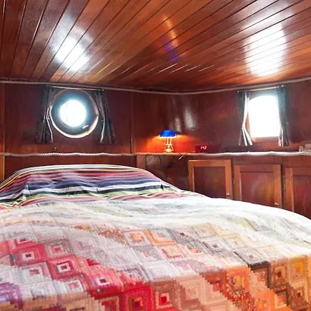 Warm Art Deco Houseboat Amstel River * Amszterdam